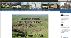 Desktop Screenshot of edingtonwiltshire.org.uk